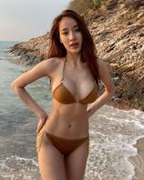 泰国身材正妹 Pichana 每次去海边晒太阳都会头痛2