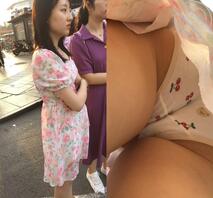 抄底女神，其中两个颜值真高呀2